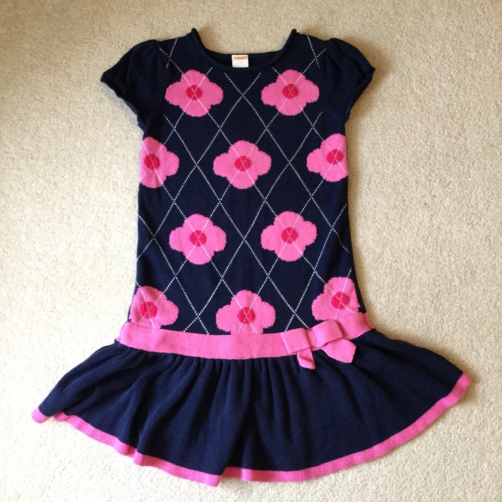 Gymboree navy dress 7